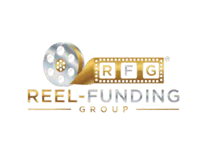 Reel-Funding Group logo – representing independent film investment and production management across RFG’s family of funds.