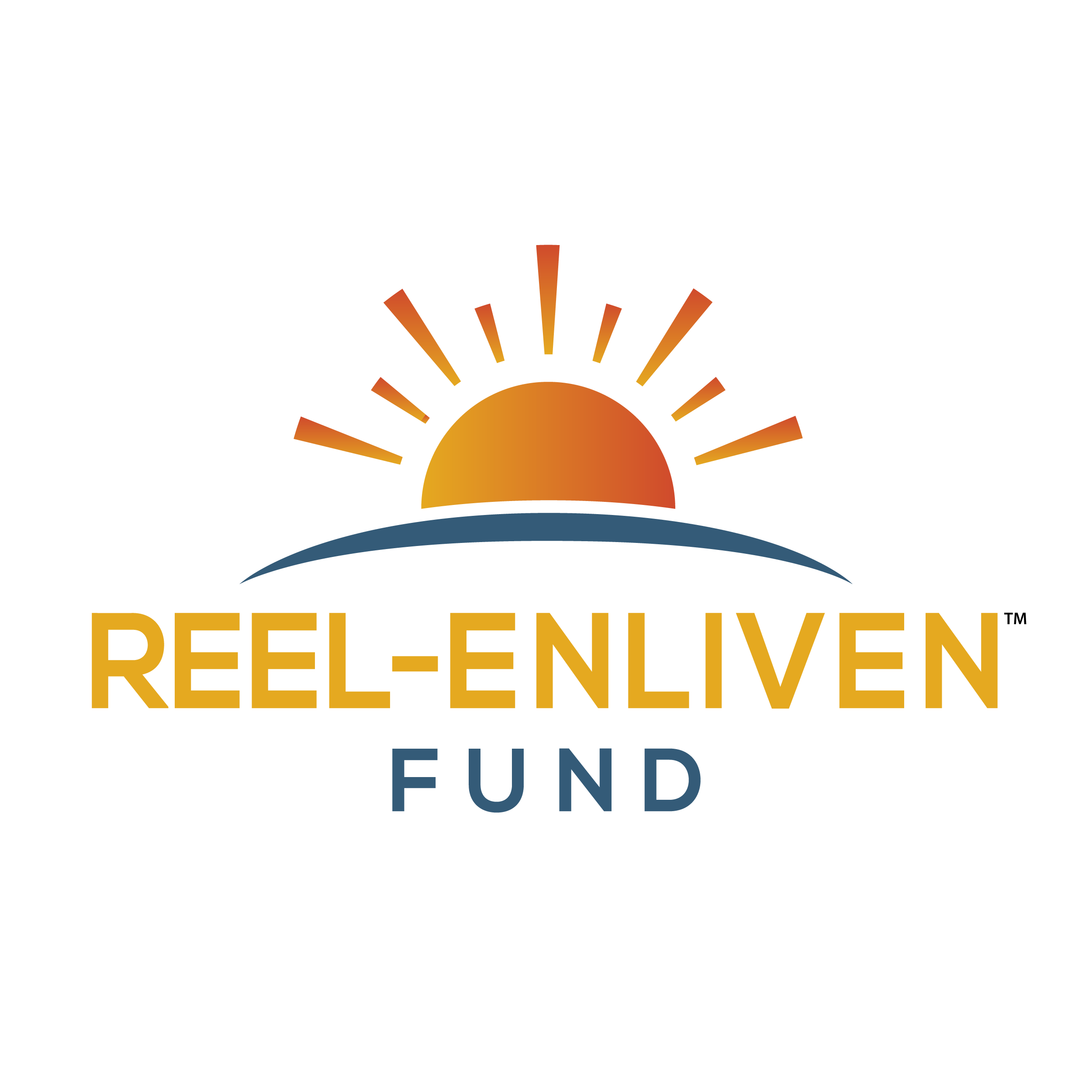Reel-Enliven Fund logo – representing uplifting, purpose-driven storytelling and film investment partnerships within the Reel-Funding Group.